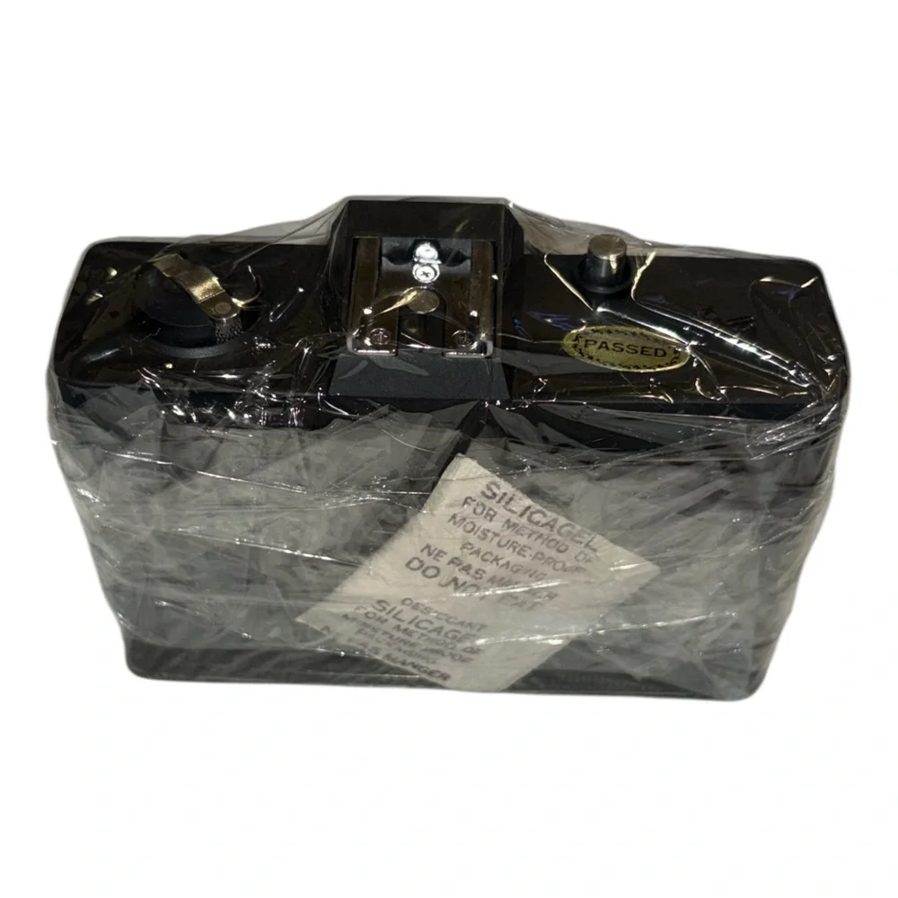 Black Film Camera with Case
